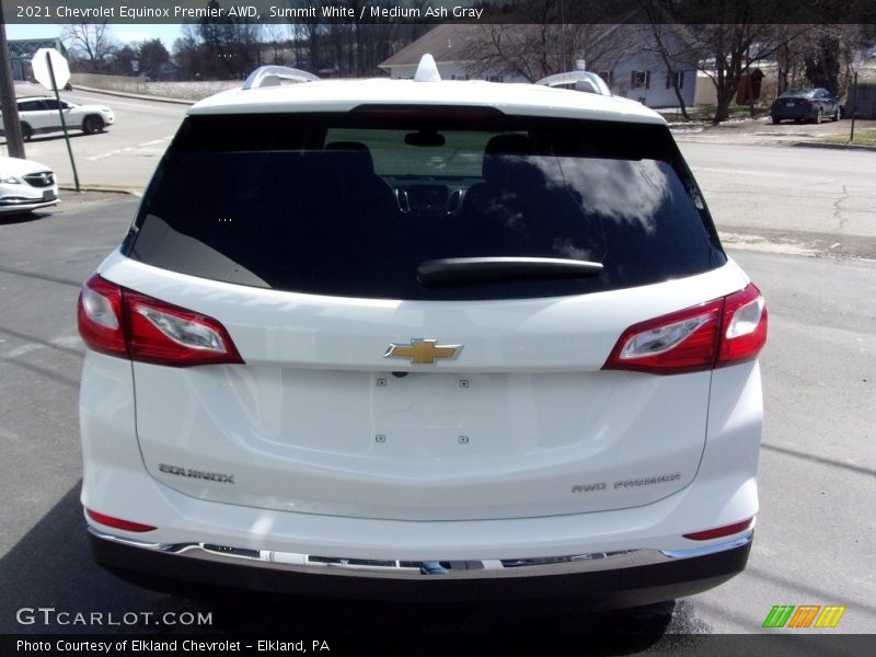 Summit White / Medium Ash Gray 2021 Chevrolet Equinox Premier AWD