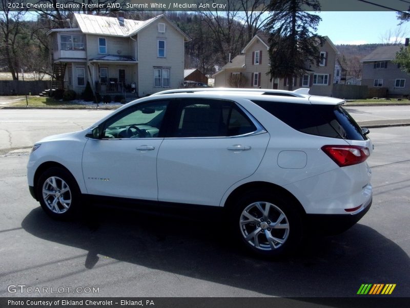Summit White / Medium Ash Gray 2021 Chevrolet Equinox Premier AWD