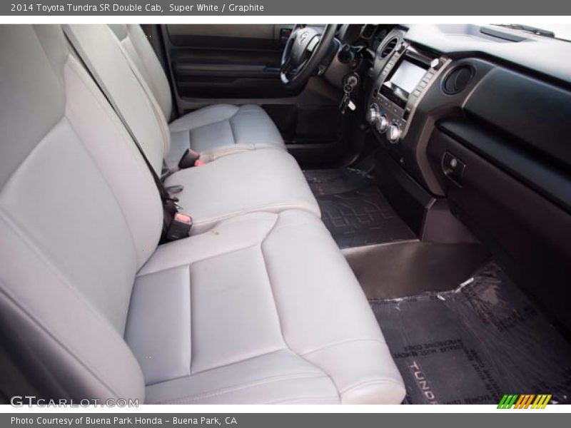 Super White / Graphite 2014 Toyota Tundra SR Double Cab