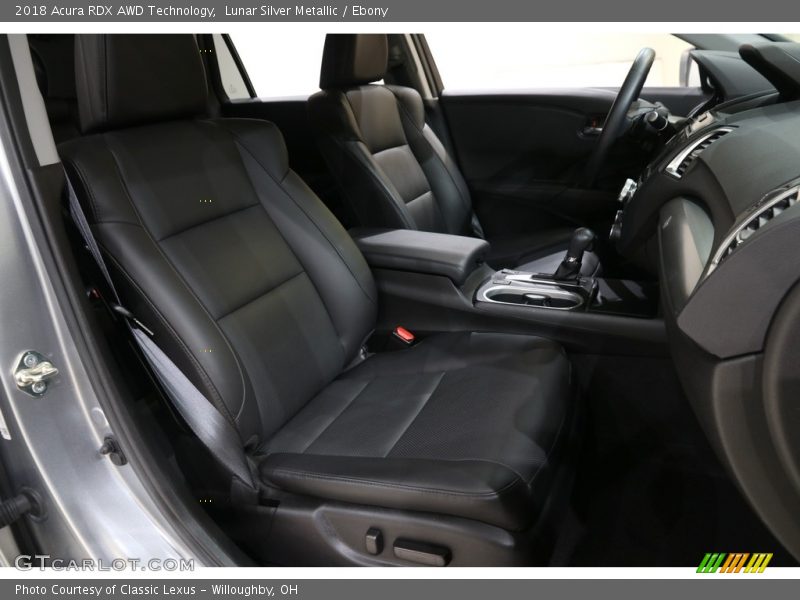 Lunar Silver Metallic / Ebony 2018 Acura RDX AWD Technology