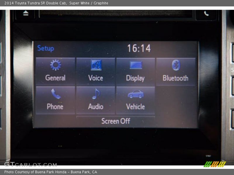 Super White / Graphite 2014 Toyota Tundra SR Double Cab