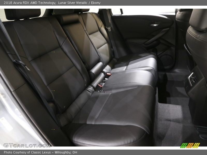 Lunar Silver Metallic / Ebony 2018 Acura RDX AWD Technology