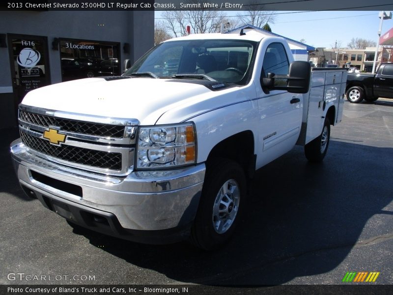 Summit White / Ebony 2013 Chevrolet Silverado 2500HD LT Regular Cab Chassis