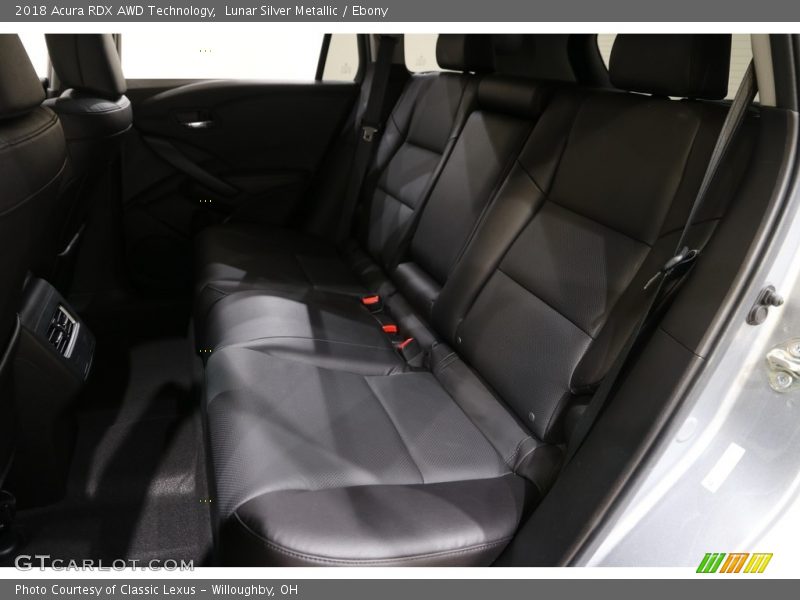 Lunar Silver Metallic / Ebony 2018 Acura RDX AWD Technology
