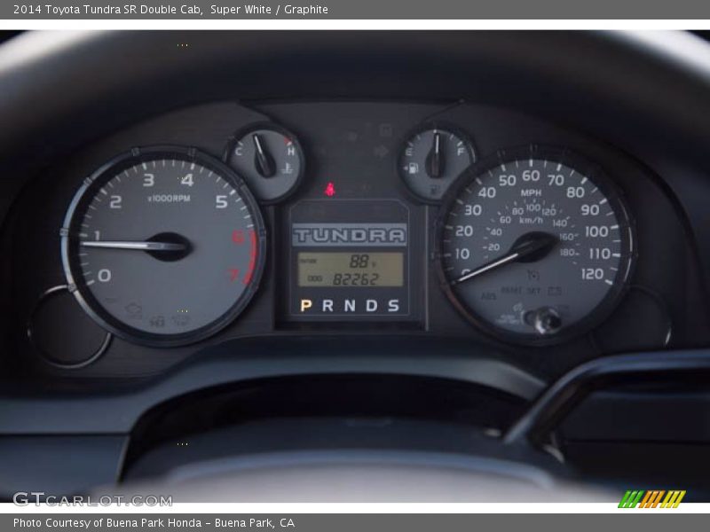  2014 Tundra SR Double Cab SR Double Cab Gauges