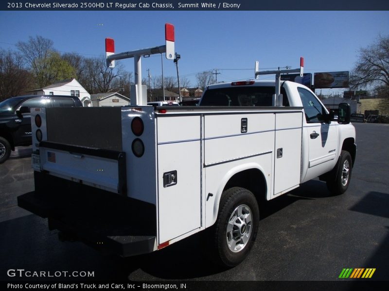 Summit White / Ebony 2013 Chevrolet Silverado 2500HD LT Regular Cab Chassis