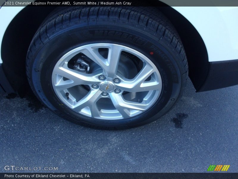 Summit White / Medium Ash Gray 2021 Chevrolet Equinox Premier AWD