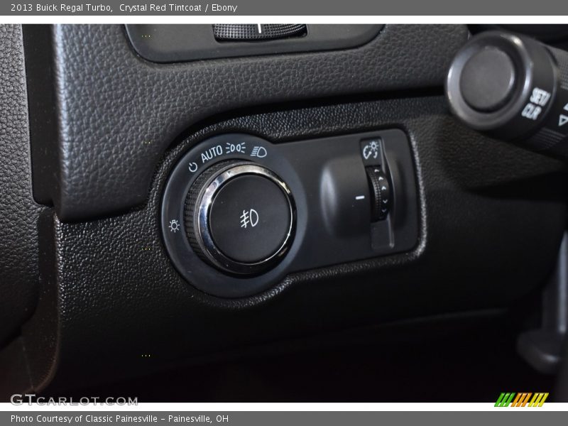 Crystal Red Tintcoat / Ebony 2013 Buick Regal Turbo