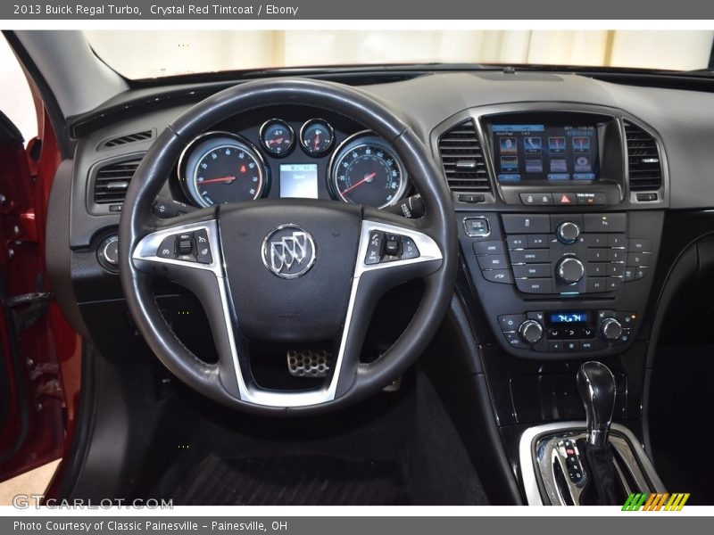 Crystal Red Tintcoat / Ebony 2013 Buick Regal Turbo