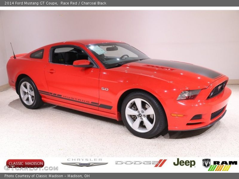 Race Red / Charcoal Black 2014 Ford Mustang GT Coupe