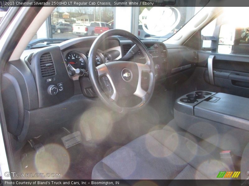 Summit White / Ebony 2013 Chevrolet Silverado 2500HD LT Regular Cab Chassis