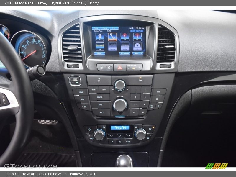 Crystal Red Tintcoat / Ebony 2013 Buick Regal Turbo