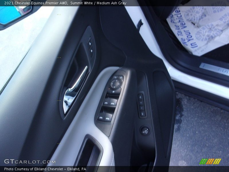 Summit White / Medium Ash Gray 2021 Chevrolet Equinox Premier AWD