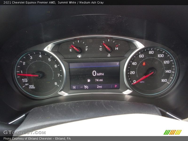 Summit White / Medium Ash Gray 2021 Chevrolet Equinox Premier AWD