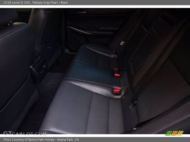 Nebula Gray Pearl / Black 2018 Lexus IS 300
