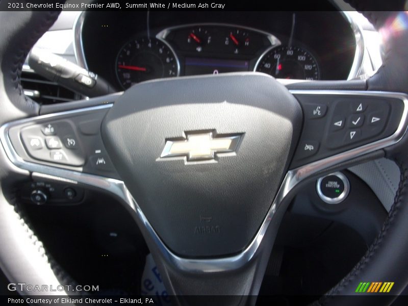 Summit White / Medium Ash Gray 2021 Chevrolet Equinox Premier AWD