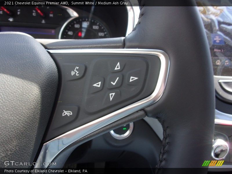 Summit White / Medium Ash Gray 2021 Chevrolet Equinox Premier AWD