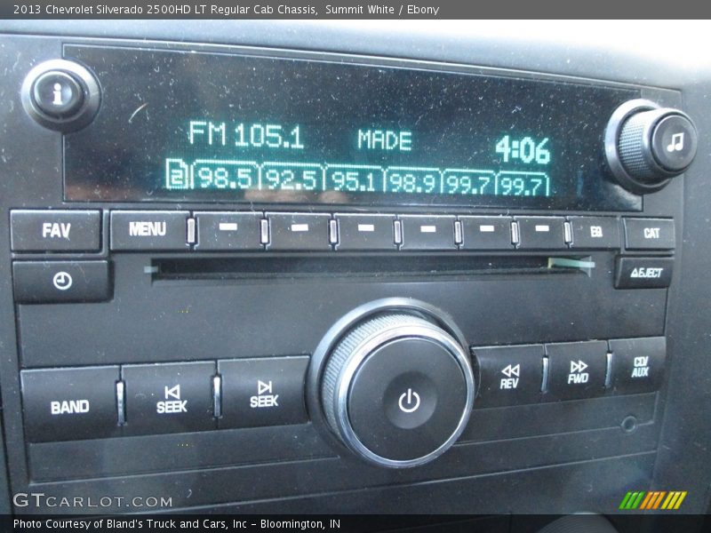 Audio System of 2013 Silverado 2500HD LT Regular Cab Chassis