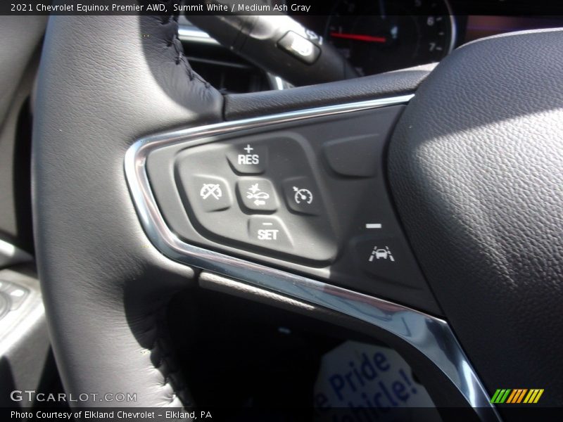 Summit White / Medium Ash Gray 2021 Chevrolet Equinox Premier AWD