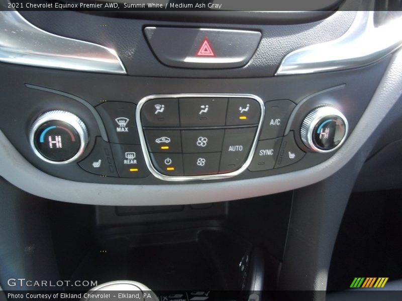 Summit White / Medium Ash Gray 2021 Chevrolet Equinox Premier AWD