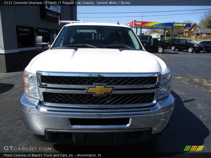 Summit White / Ebony 2013 Chevrolet Silverado 2500HD LT Regular Cab Chassis
