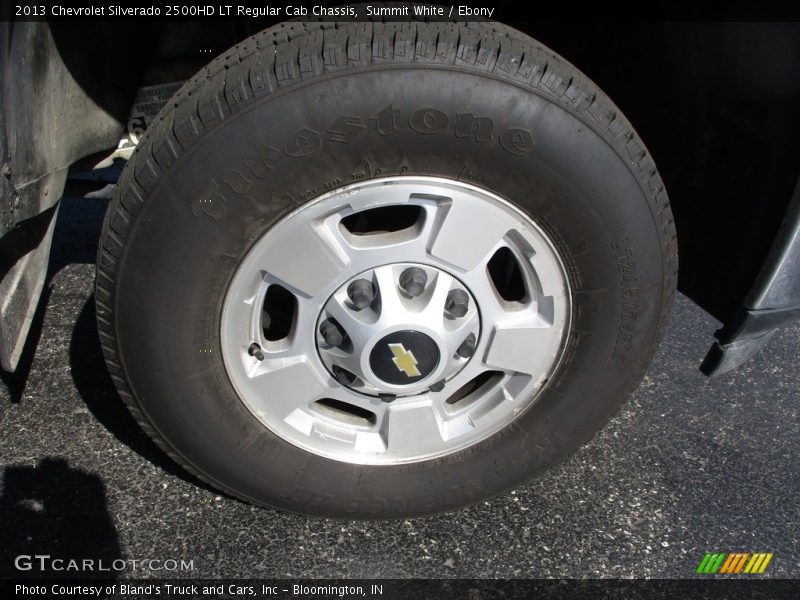 Summit White / Ebony 2013 Chevrolet Silverado 2500HD LT Regular Cab Chassis