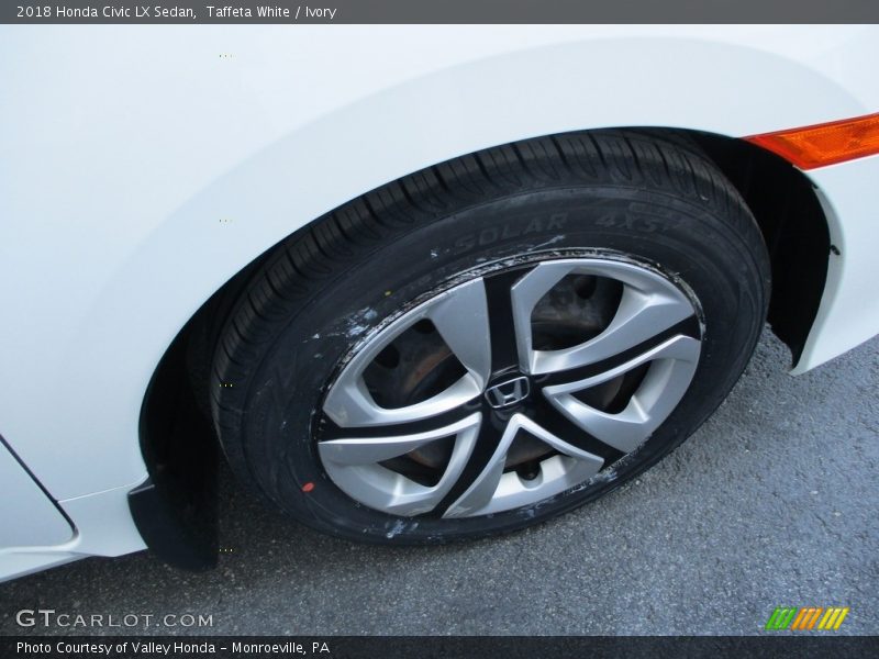 Taffeta White / Ivory 2018 Honda Civic LX Sedan