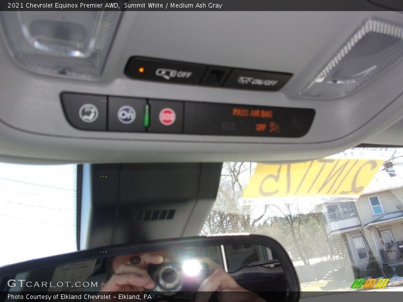 Summit White / Medium Ash Gray 2021 Chevrolet Equinox Premier AWD