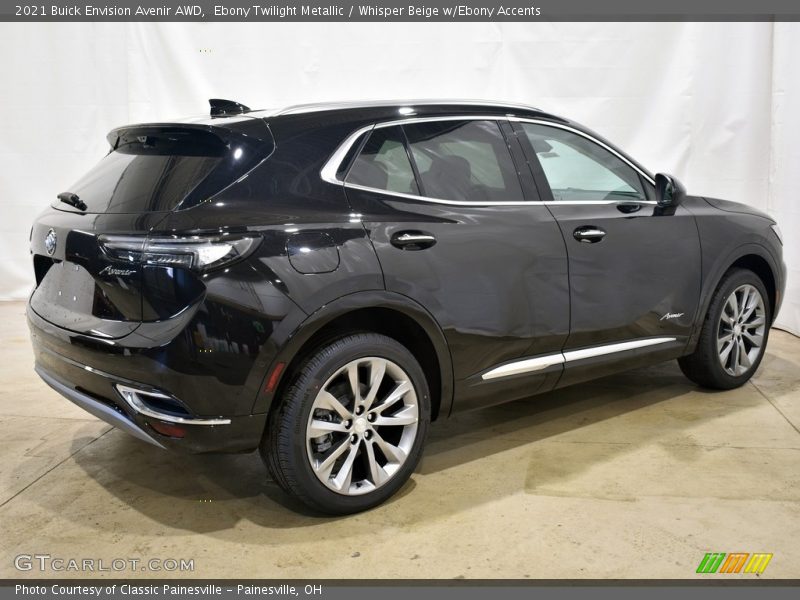 Ebony Twilight Metallic / Whisper Beige w/Ebony Accents 2021 Buick Envision Avenir AWD