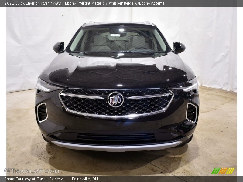 Ebony Twilight Metallic / Whisper Beige w/Ebony Accents 2021 Buick Envision Avenir AWD
