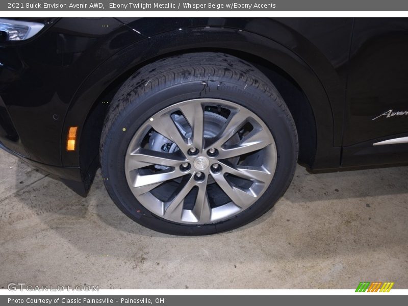 Ebony Twilight Metallic / Whisper Beige w/Ebony Accents 2021 Buick Envision Avenir AWD