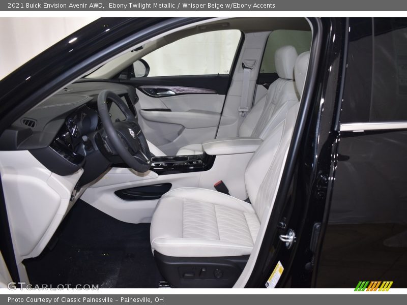 Ebony Twilight Metallic / Whisper Beige w/Ebony Accents 2021 Buick Envision Avenir AWD