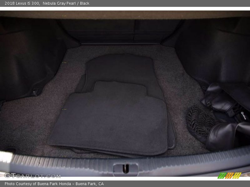 Nebula Gray Pearl / Black 2018 Lexus IS 300