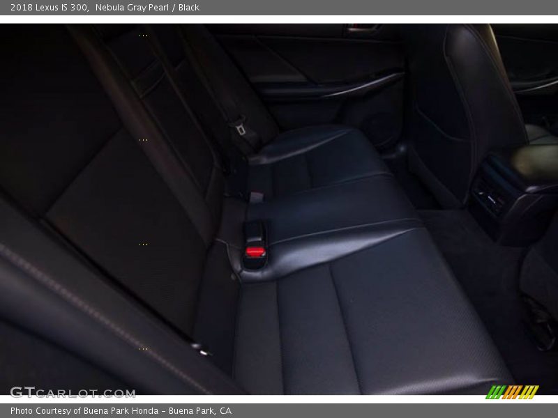 Nebula Gray Pearl / Black 2018 Lexus IS 300