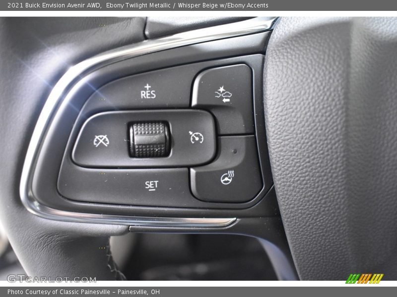Ebony Twilight Metallic / Whisper Beige w/Ebony Accents 2021 Buick Envision Avenir AWD