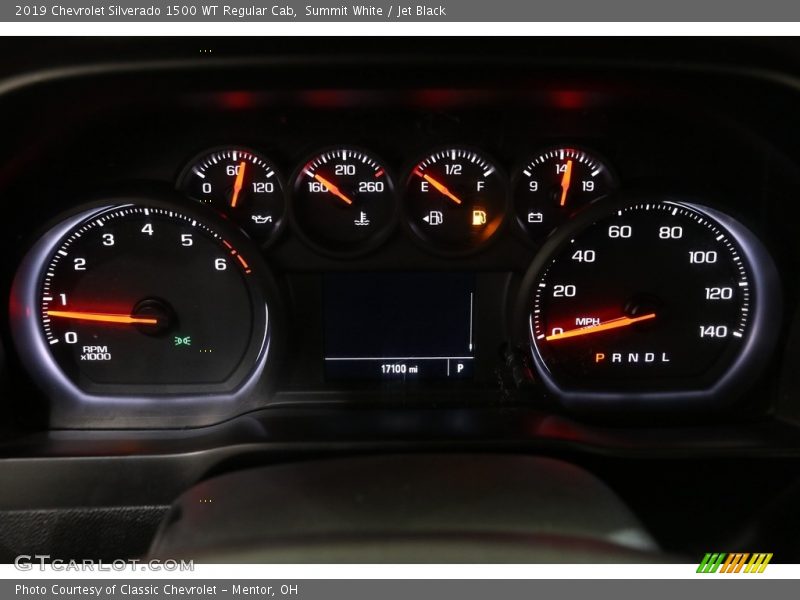 Summit White / Jet Black 2019 Chevrolet Silverado 1500 WT Regular Cab