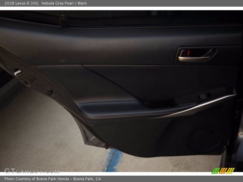 Nebula Gray Pearl / Black 2018 Lexus IS 300