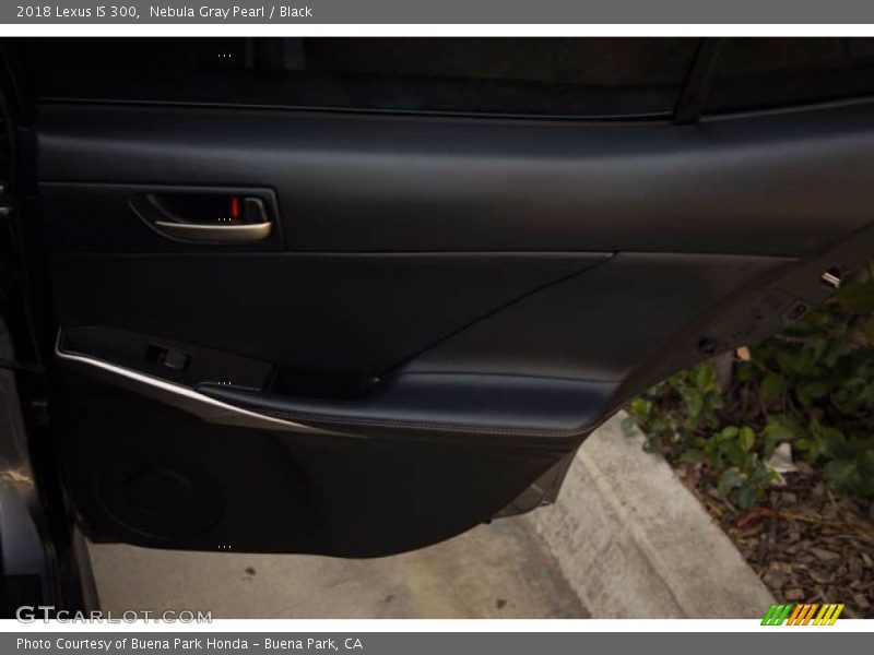 Nebula Gray Pearl / Black 2018 Lexus IS 300