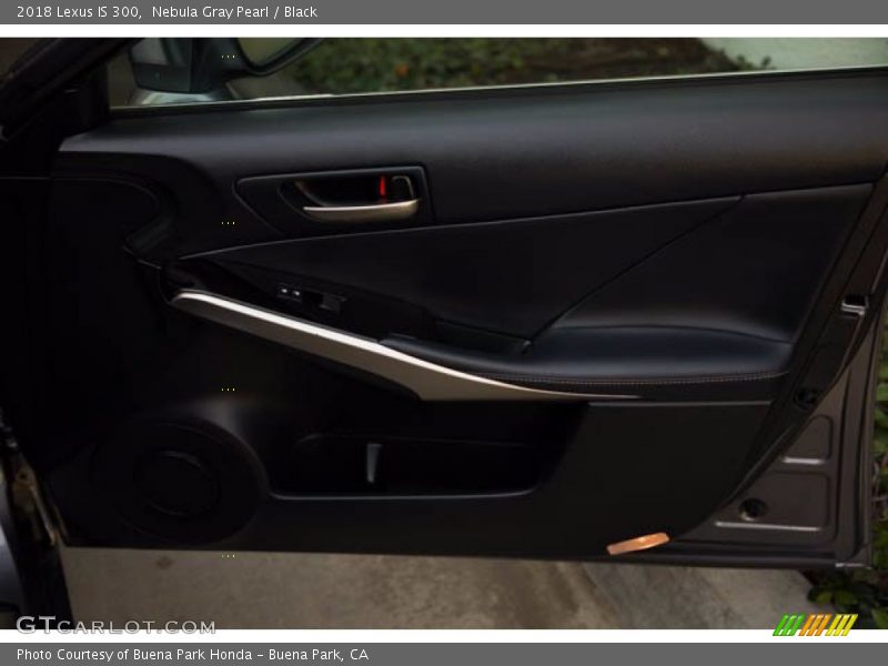 Nebula Gray Pearl / Black 2018 Lexus IS 300