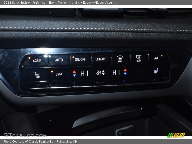 Ebony Twilight Metallic / Ebony w/Ebony Accents 2021 Buick Envision Preferred