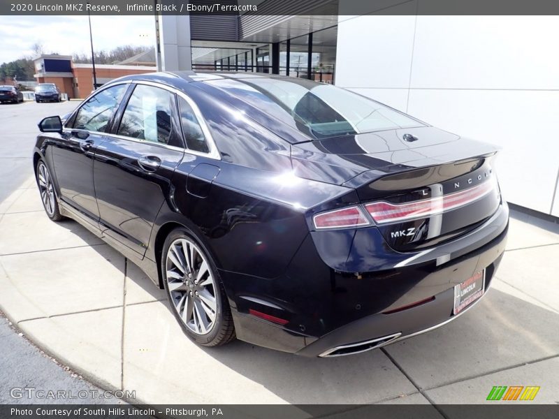 Infinite Black / Ebony/Terracotta 2020 Lincoln MKZ Reserve