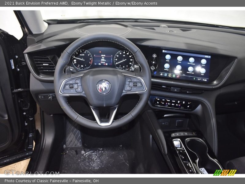 Ebony Twilight Metallic / Ebony w/Ebony Accents 2021 Buick Envision Preferred AWD