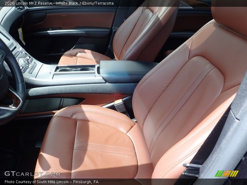 Front Seat of 2020 MKZ Reserve