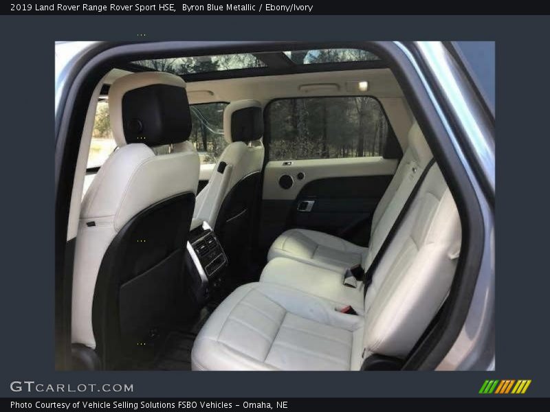 Byron Blue Metallic / Ebony/Ivory 2019 Land Rover Range Rover Sport HSE