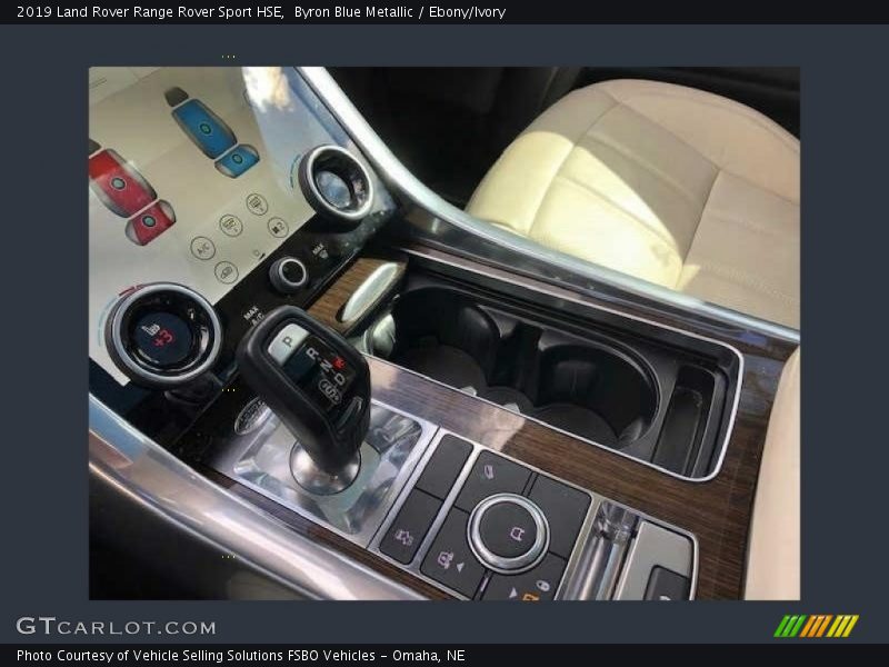 Byron Blue Metallic / Ebony/Ivory 2019 Land Rover Range Rover Sport HSE