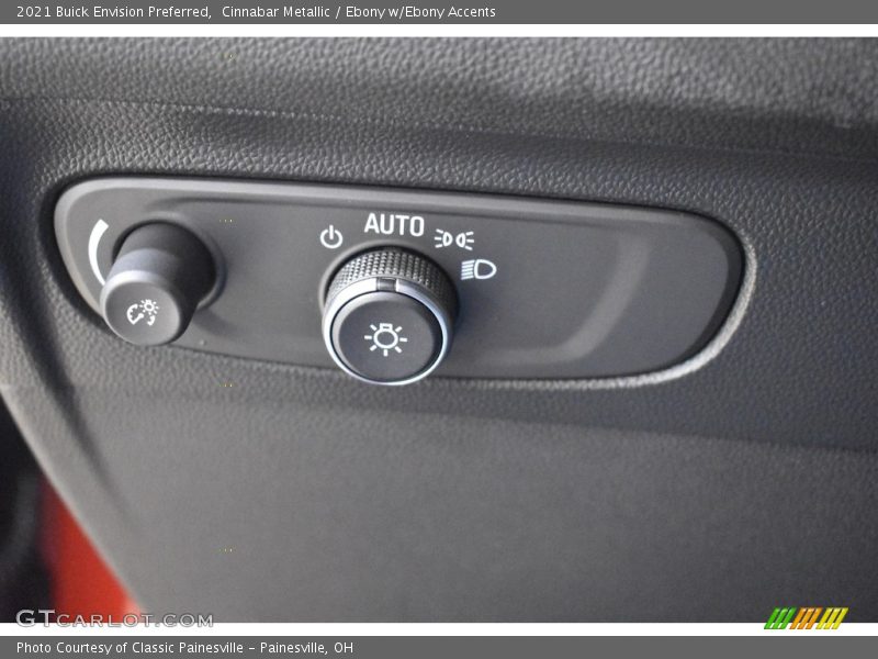 Cinnabar Metallic / Ebony w/Ebony Accents 2021 Buick Envision Preferred