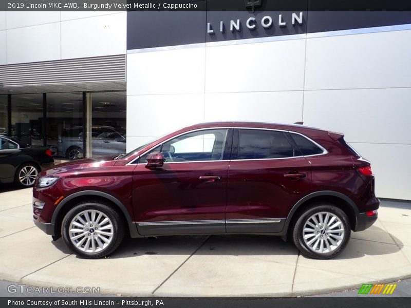  2019 MKC AWD Burgundy Velvet Metallic