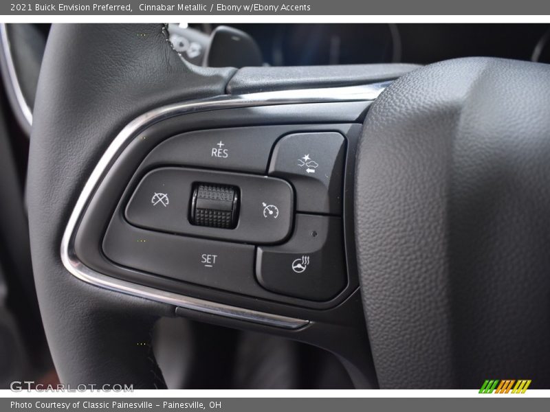 Cinnabar Metallic / Ebony w/Ebony Accents 2021 Buick Envision Preferred