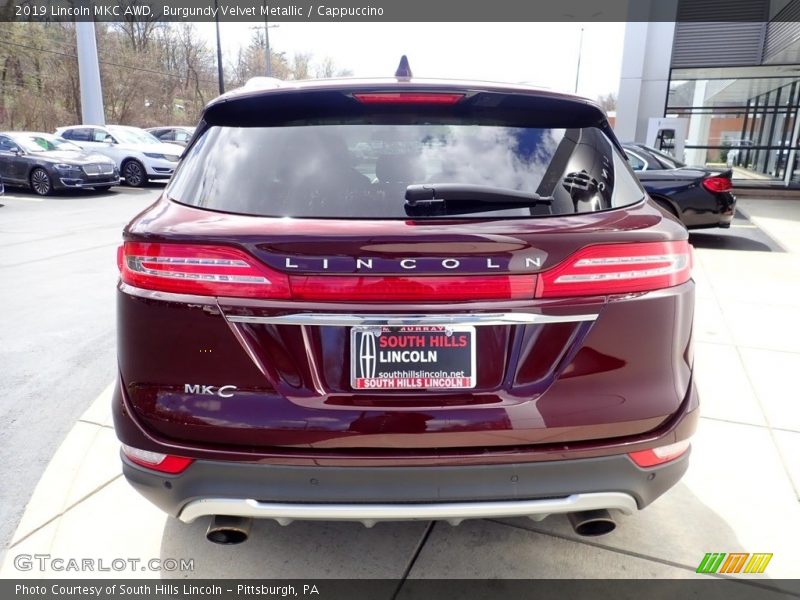 Burgundy Velvet Metallic / Cappuccino 2019 Lincoln MKC AWD