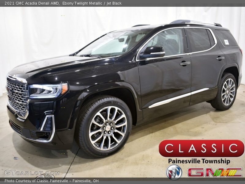 Ebony Twilight Metallic / Jet Black 2021 GMC Acadia Denali AWD